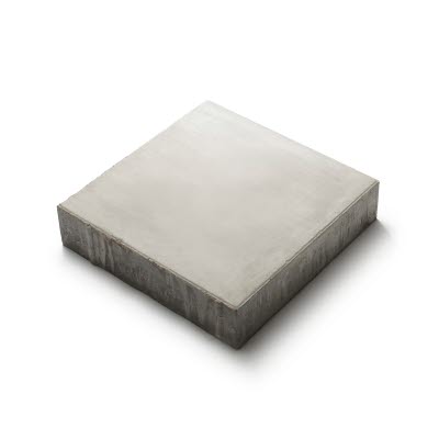 Klara City 500x500x80, Naturgrå