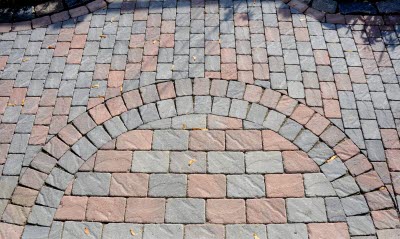 S:t Eriks® marksten, Rustik struktur i miljö, grafit mix och venetia mix