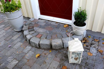 S:t Eriks® marksten, Rustik struktur i miljö, grafit mix och venetia mix