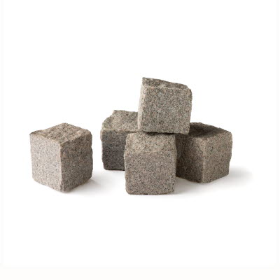 Smågatsten Bohus grå, flammad, ~80/100, lösvikt