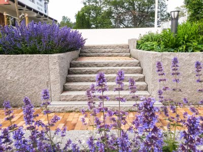 Blocksteg - Granit - Miljöbild