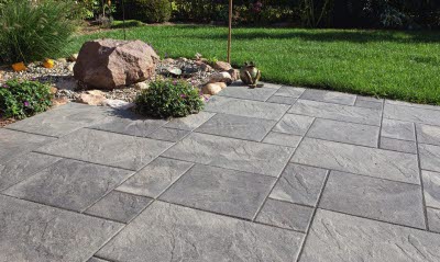 S:t Eriks, Gerlo New Style, 400x600x45, Grå/svart, Miljöbild