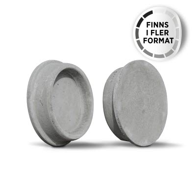 Tätningspropp PG, oarmerat, Ø400