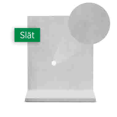 Slät yta