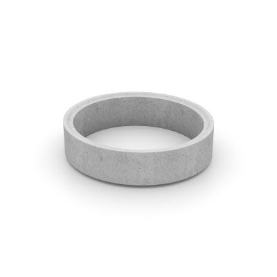 Enkla brunnar utan täthetskrav. Cementbruksfogade brunnar används där tätheten inte är huvudsaken. DN 1200 mm, höjd: 300 mm. Byggmått: 1370x330 mm.