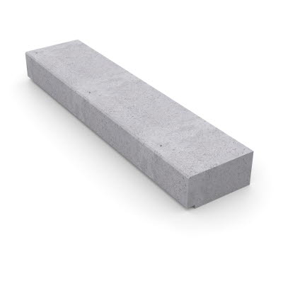 Blocksteg 1500 mm, naturgrå