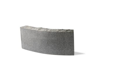 Granitkantsten RFV2 radie 1,5m, porto grå