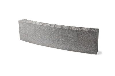 Granitkantsten RFV2 radie 6,0m, porto grå