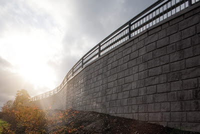 T-Stöd 20kN stödmur Miljöbild