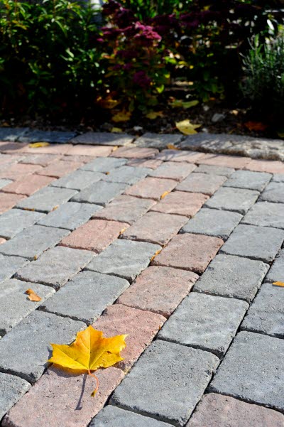 S:t Eriks® marksten, Rustik struktur i miljö, grafit mix och venetia mix