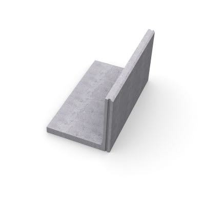 Plattformskantstödet är en specialdimensionerad typ av L-stöd konstruerad av Trafikverket. Den används uteslutande för Trafikverksanläggningar.