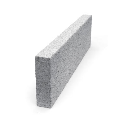 S:t Eriks, trädgårdskantsten, blästrad, Porto grå