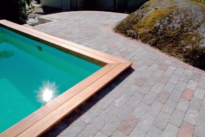 S:t Eriks® marksten, Rustik struktur i miljö, grafit mix