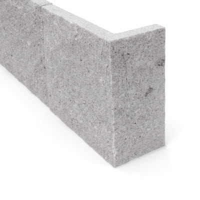 S:t Eriks, murbeklädnad i granit, hörnplatta, normalplatta, porto grå