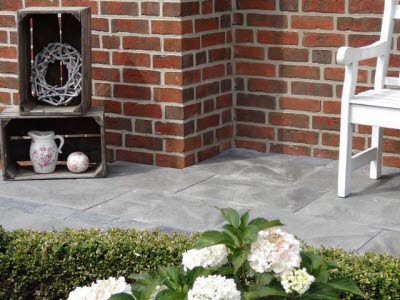 S:t Eriks, Gerlo New Style, 400x600x45, Grå/svart, Miljöbild